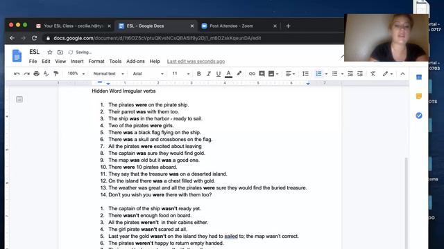 ESL Was and Were Answers смотреть онлайн