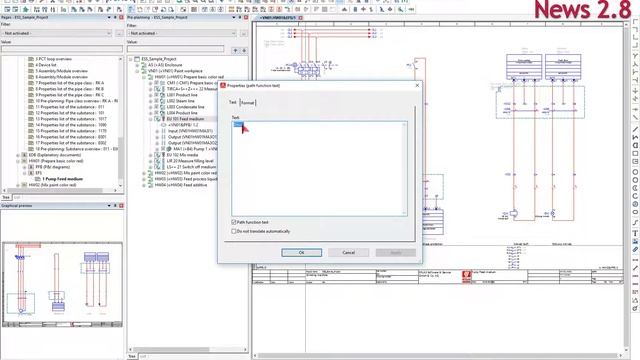 EPLAN Preplanning, Version 2.8: Planning objects extended with block property technique смотреть онлайн