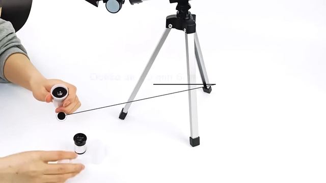 Instrucciones de instalación del telescopio astronómico смотреть онлайн