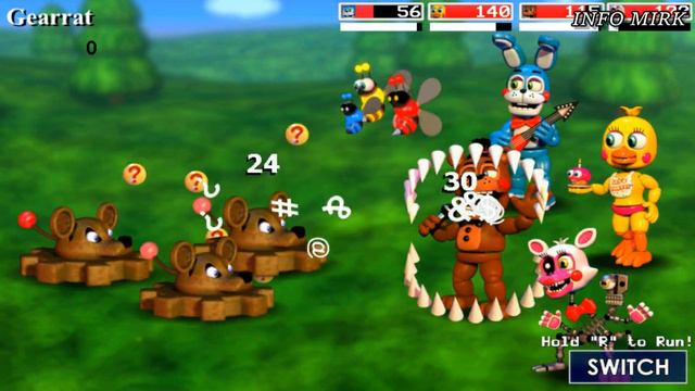 FNaF World Redacted ➤ Прохождение на "Hard" #1 смотреть онлайн