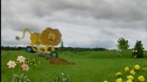 телепузики лев и медведь