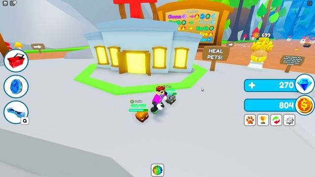 СОБРАЛ КОМАНДУ ПИТОМЦЕВ-УБИЙЦ! PET BATTLES ROBLOX смотреть онлайн