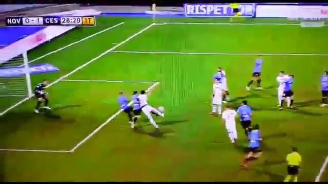 Cascione Amazing Skills And Ground Goal Novara vs Cesena 0 1 смотреть онлайн