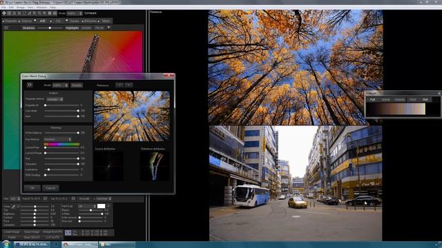 Color Match. Цветокоррекция по референсу в 3D LUT Creator