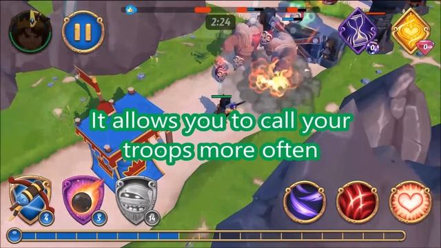 ROYAL REVOLT 2 - TUTORIAL HERO GEAR ITEMS смотреть онлайн
