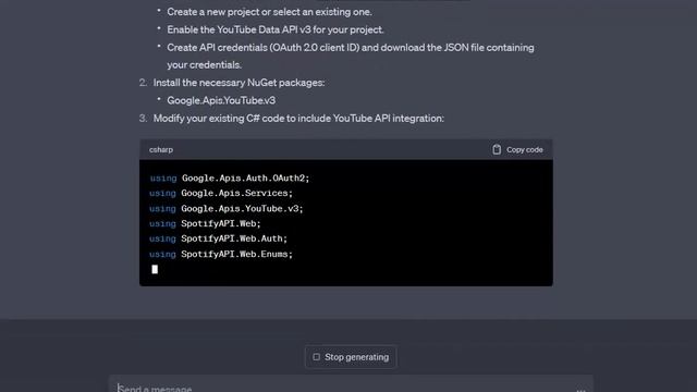 ChatGPT coding example, by NetPotential смотреть онлайн