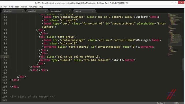Horizontal and Inline Forms in Bootstrap смотреть онлайн