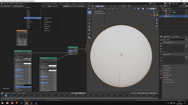 Blender EEVEE Tutorial : Realistic Concrete Shader In Blender 2.8