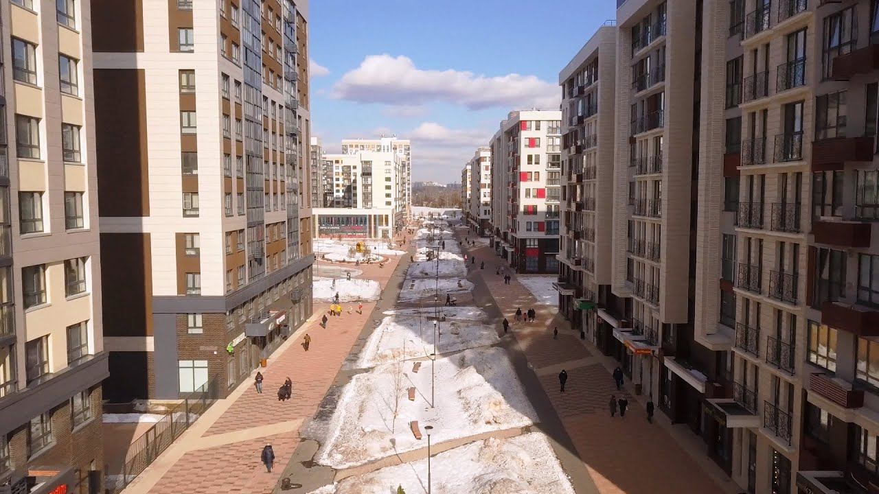 Весна в Новой Москве. Март 2021 г. | DJI Mavic Pro смотреть онлайн