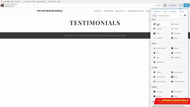 Creating testimonials page смотреть онлайн