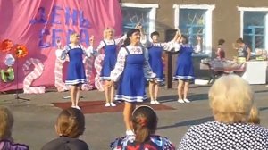 Танец от «Радуги» День села 2018