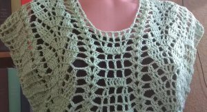 Быстрое вязание крючком Кофточка.mp4