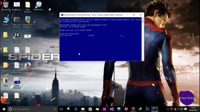 Install .Net Framework 3.5 in Windows 10 using DVD/USB смотреть онлайн