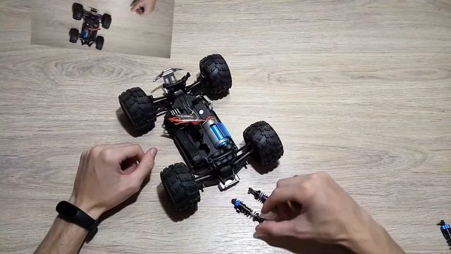 ? Апгрейд машины WLtoys A979 - Металлические амортизаторы смотреть онлайн