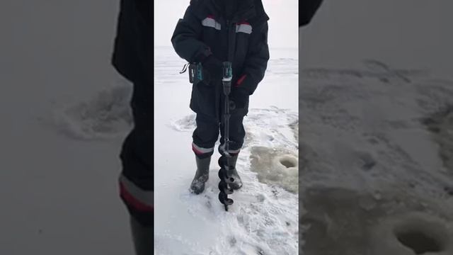 Шуруповерт для ледобура за 3000 рублей с алиэкспресс. смотреть онлайн