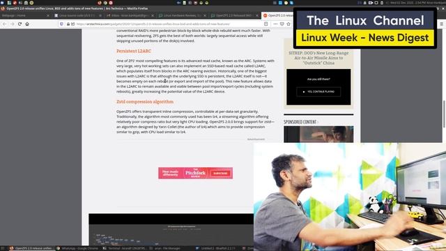 Linux Week | FAQ | OpenZFS | Linux 5.10-rc6 | FreeBSD | Raspberry Pi | Ep 1 | W1-Dec-2020 #News смотреть онлайн