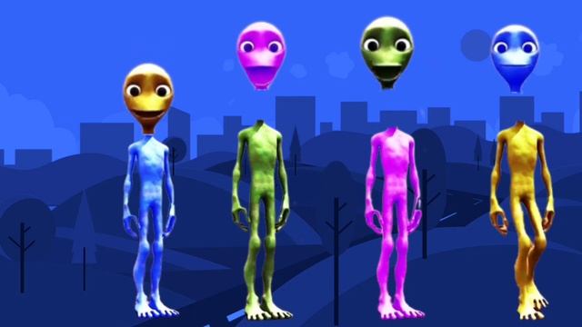 Wrong Heads DAME TU COSITA and PATILA Alien Green El Chombo Dance CHALLENGE OMG ? смотреть онлайн
