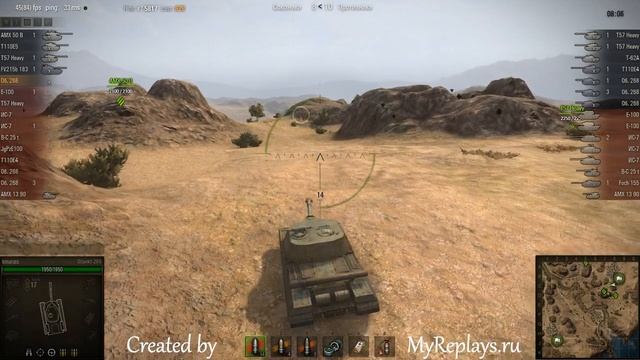 WOT: El Hallouf - Object 268 - смотреть онлайн