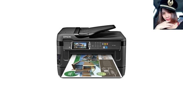 Epson WorkForce WF-7620 Wireless Printer Scanner Copier смотреть онлайн