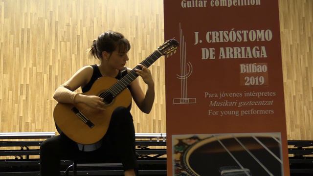Nekane Ibero Chaconna J S Bach Arriaga Competition 2019 Mención de honor Level IV смотреть онлайн