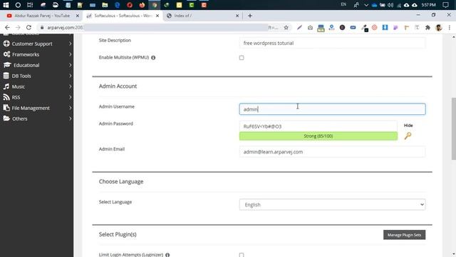 How to Install WordPress Using Softaculous смотреть онлайн