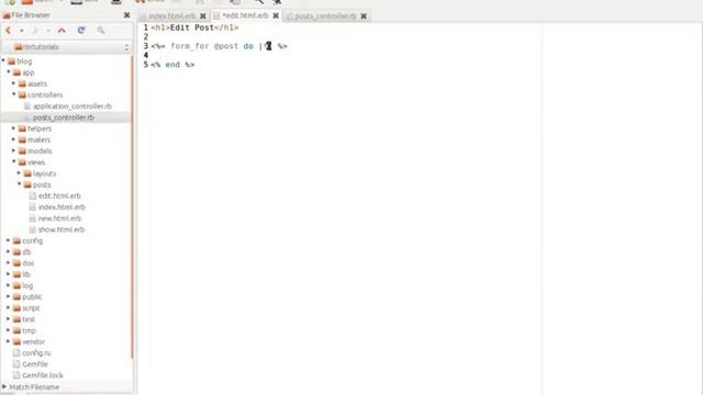 7- Ruby on Rails- CRUD Update Attributes Method смотреть онлайн