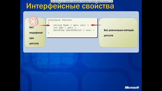 Курс по C# тема 9 свойства и индексаторы смотреть онлайн