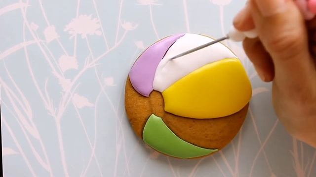 Рисуем яркие, летние пряники одной формы / Рисуем глазурью / 4 Decorated Cookies FOR SUMMER
