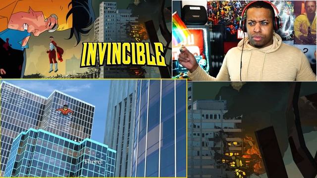 Invincible | 1x1 "It's About Time" | REACTION смотреть онлайн