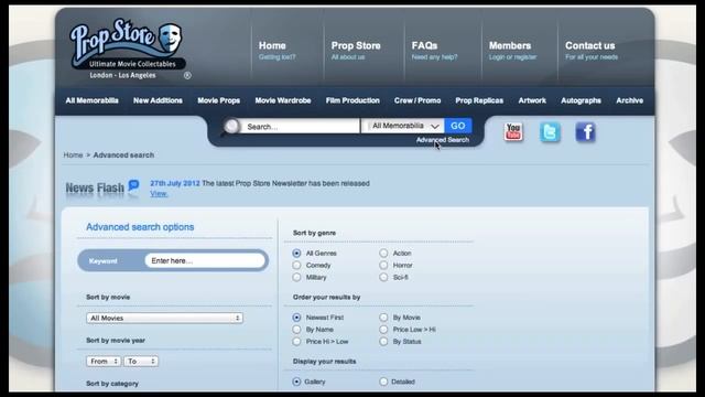 Prop Store Guide: Advanced Search Bar смотреть онлайн