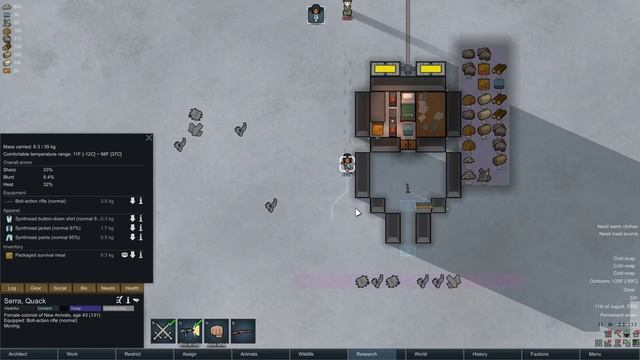 RimWorld 1.0 / Sea Ice Challenge / EP 1 / Randy Must Like Me смотреть онлайн