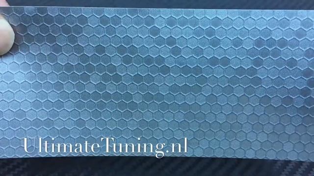 Oracal 975 933 Tin Metallic Honeycomb Structure Wrap Vinyl UltimateTuning.nl смотреть онлайн