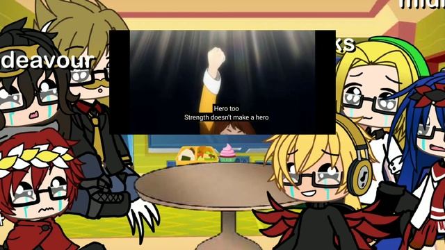 pro hero's react to hero too song смотреть онлайн