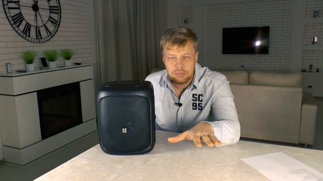 Новинка! Очень интересная портативная колонка Defender Boomer 50 смотреть онлайн