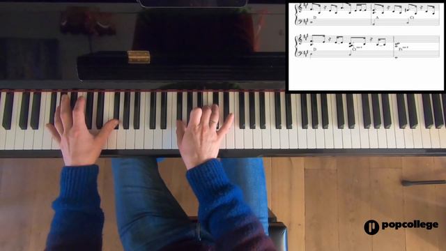 shape of your heart popcollege piano tutorial смотреть онлайн
