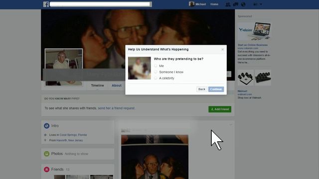 How do I report a fake account pretending to be me or somebody I know? смотреть онлайн