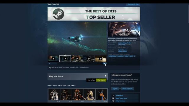 Warframe Is Best of 2019 смотреть онлайн