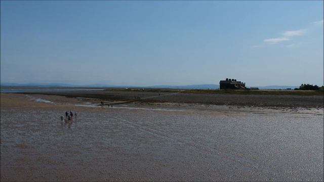 Walk Across the Sands from Walney Island to Piel Island With Local Guide John Murphy -18th July 202 смотреть онлайн