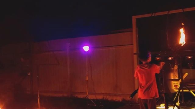 Фаер шоу на День рождения ребенка 10 лет смотреть онлайн