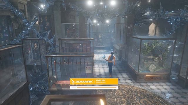 Real time 3D MARK TIME SPY Gtx 1080 1440p max settings test смотреть онлайн