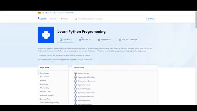 Programiz. смотреть онлайн