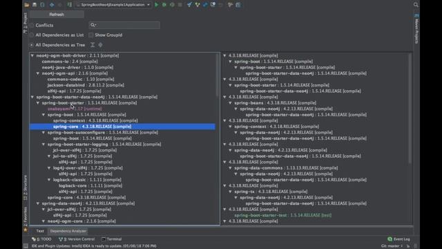 How to Identify Maven Dependency Issues | Maven Helper | IntelliJ | Tech Primers смотреть онлайн
