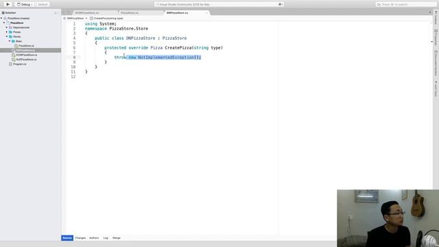 Ứng dụng OOP - Pizza Store Project #7 - Factory method pattern implementation смотреть онлайн