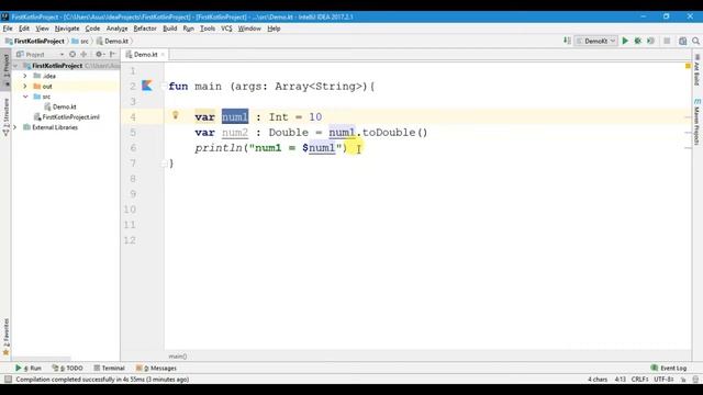 Kotlin for Beginners 10 - Type Conversion смотреть онлайн