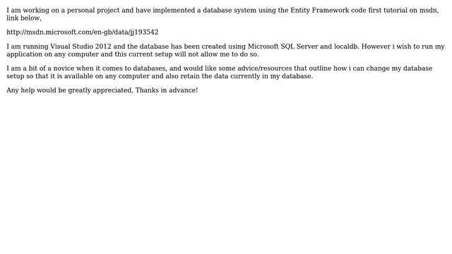 Microsoft SQL Server how can i detach localdb to run on any computer (2 Solutions!!) смотреть онлайн