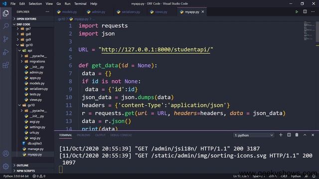 Function Based API View in Django REST Framework (Hindi) смотреть онлайн