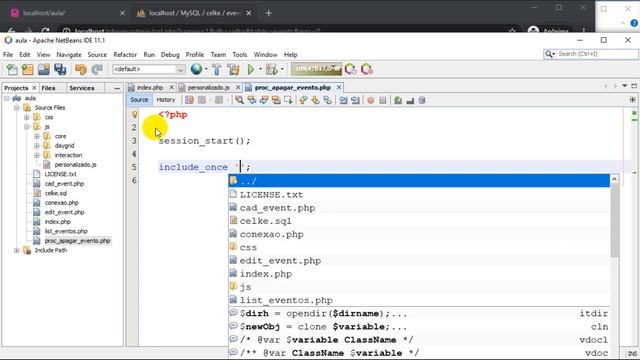 PHP e FullCalendar #6 - Como apagar o evento no FullCalendar смотреть онлайн