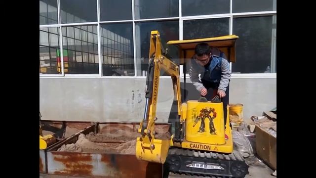 Аттракцион экскаватор купить для детей смотреть онлайн