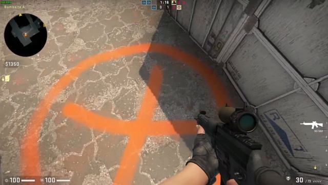 CS:GO on Core i5-3470 3.2GHz GTS 450 1366 x 768 Low смотреть онлайн