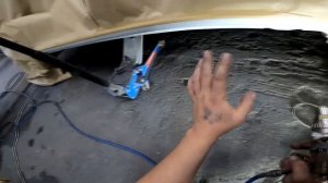 супер защита порогов/арок/крыльев/ нанесение распыляемого герметика/рено логан